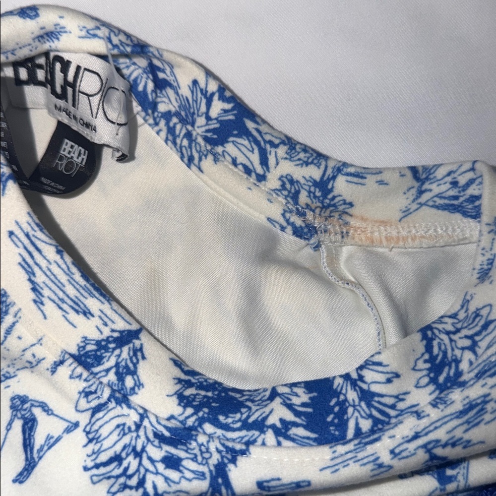 BEACH RIOT Cassia Après Ski Print Graphic Sweatshirt, SMALL - Picture 10 of 10